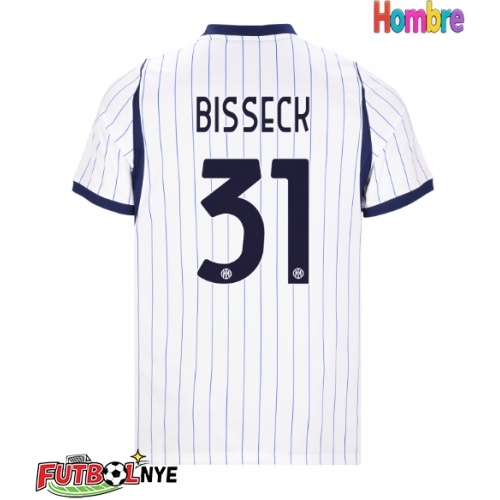 Camiseta Inter Milan Yann Bisseck #31 Visitante Equipación 2026-27 manga corta